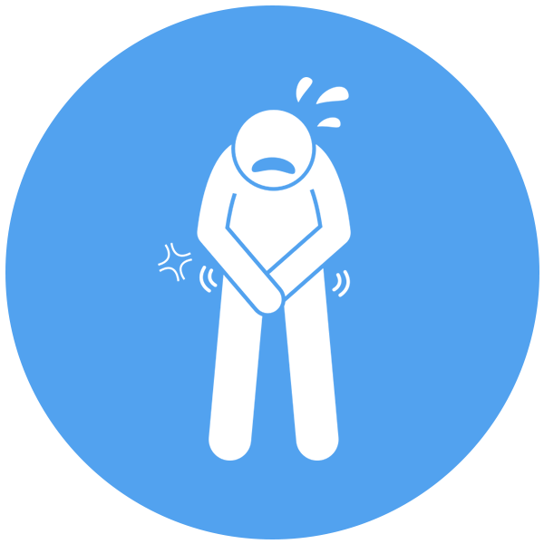 陰部に痛み、腫れ、赤み、出来物がある